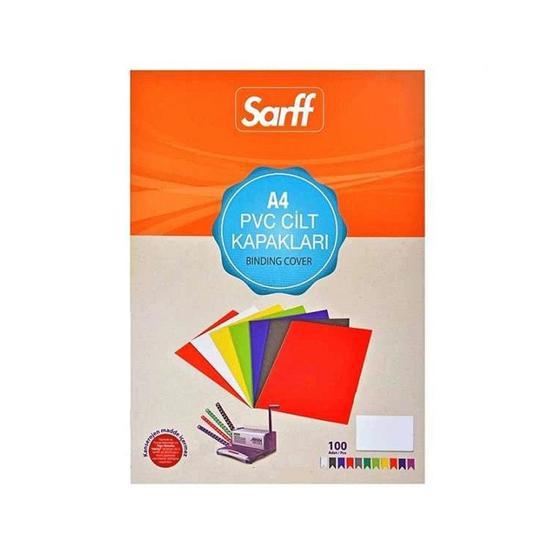 Sarff A4 160 Mic Beyaz Opak Cilt Kapağı