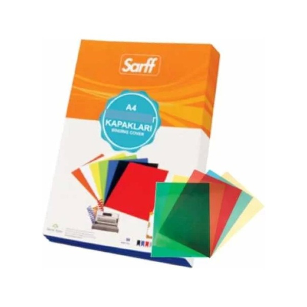 Sarff A4 Pvc Şeffaf/mavi Cilt Kapağı (100 Lü Paket) Oto Boyaları Fiyatı
