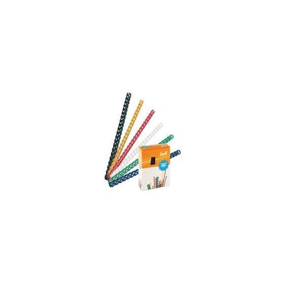 Sarff Bind 6 mm Mavi Plastik Spiral Spiralli Defter Fiyatı