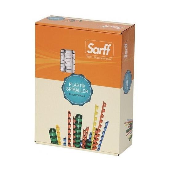 Sarff Bind 6 mm Mavi Plastik Spiral