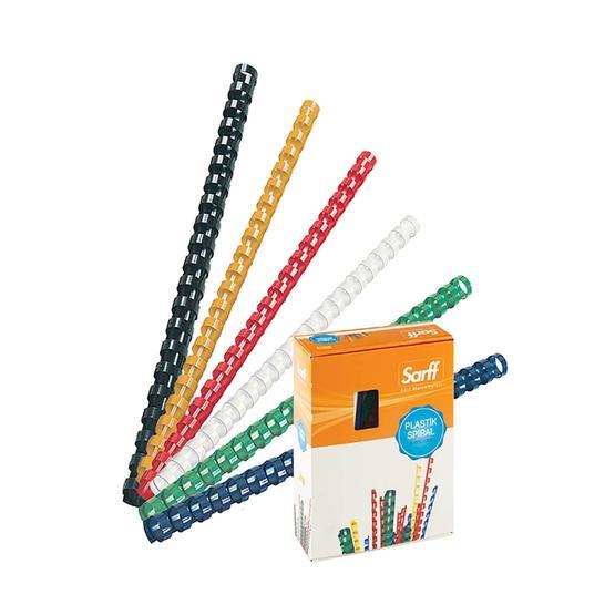 Sarff Bind Beyaz 45 mm Plastik Spiral