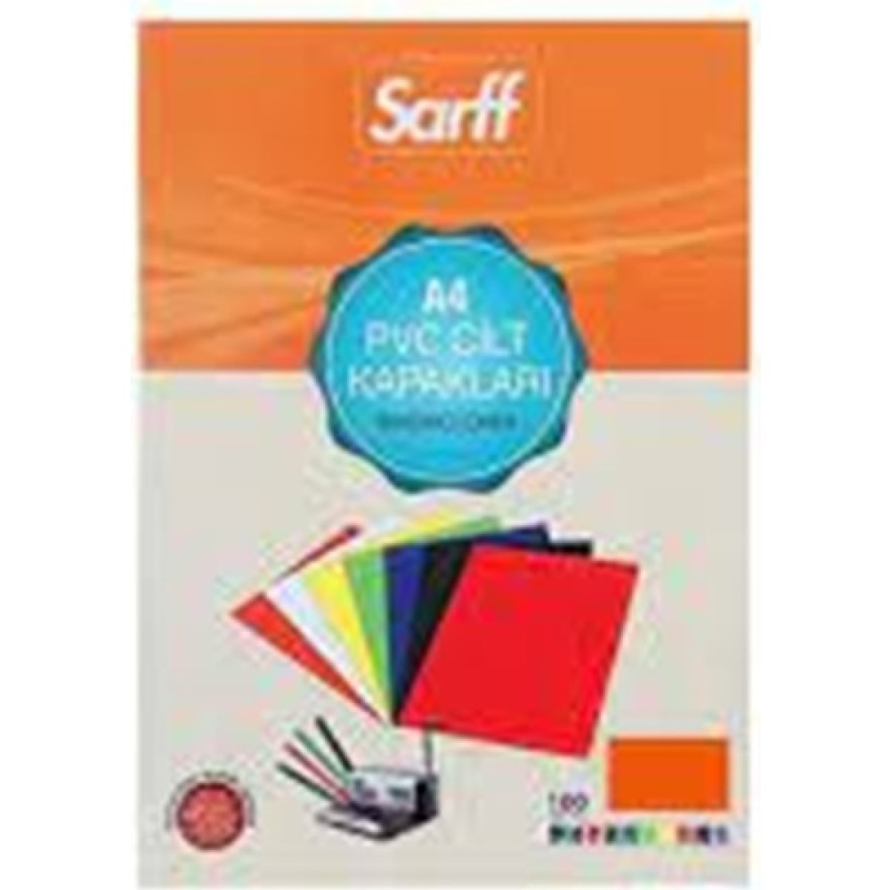 Sarff Cilt Kapağı PVC 160 Micron A4 100 Adet - Şeffaf Ciltleme Makinesi Fiyatı