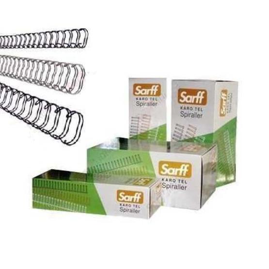 Sarff Karo Gümüş 3-8 7.9 mm Tel Spiral Kutu