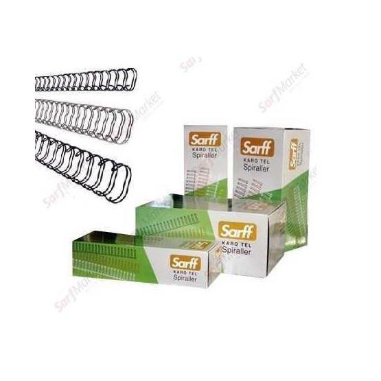 Sarff Karo Gümüş 3-8 7.9 mm Tel Spiral Kutu