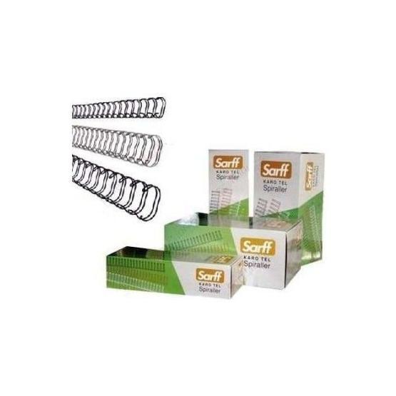 Sarff Karo Gümüş 3-8 7.9 mm Tel Spiral Kutu