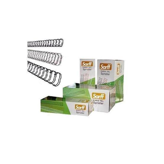 Sarff Karo Gümüş 3-8 7.9 mm Tel Spiral Kutu