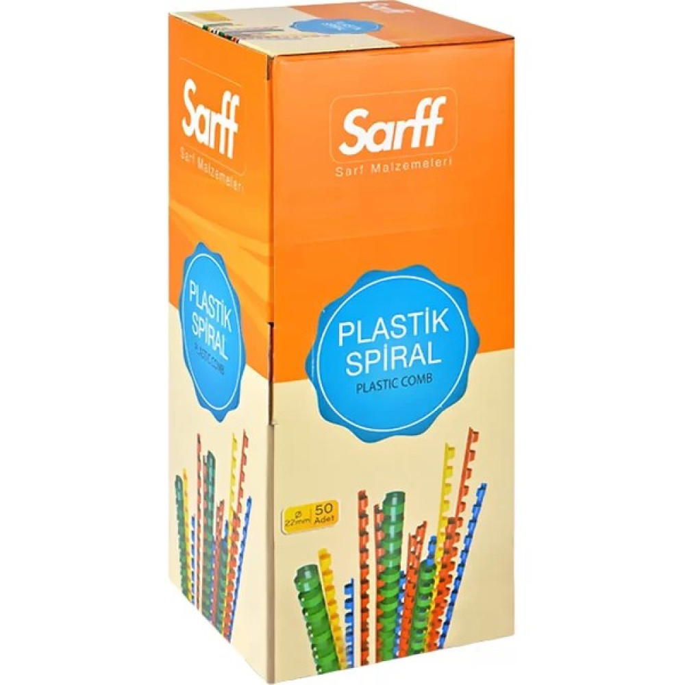 Sarff Plastik Spiral 22 mm Beyaz 50'li 15312056 Oto Boyaları Fiyatı