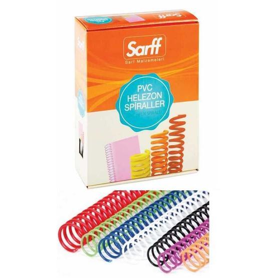 Sarff Pvc Helezon Beyaz 28 mm Spiral