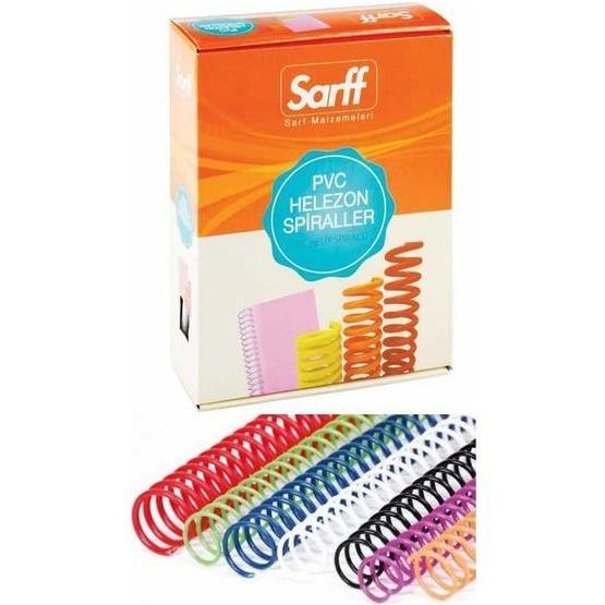 Sarff Pvc Helezon Beyaz 28 mm Spiral