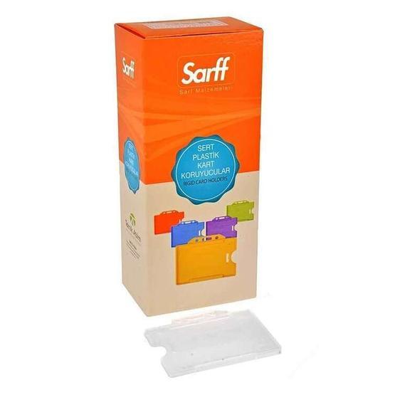 Sarff Yatay 50'li Beyaz Sert Plastik Kart Koruyucu Ofis Seti Fiyatı