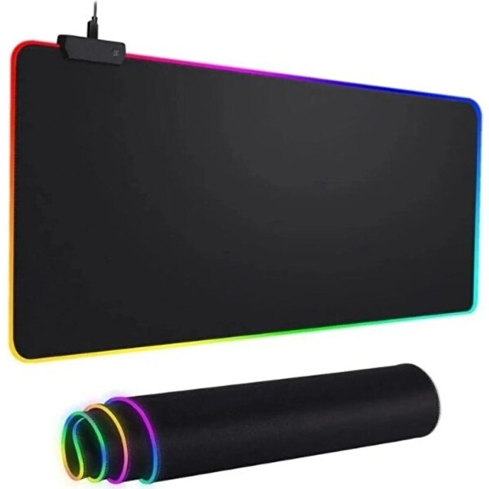 Sarftech 90X40 Rgb Mouse Pad LED Işıklı Baskısız Siyah Renk Gaming Mousepet Mouse Pad Fiyatı
