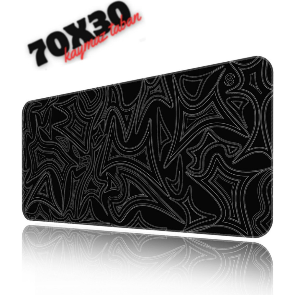 Sarftech Darkblack Speed Hızlı Yüzey Kaymaz Taban Gaming Oyuncu Mouse Pad Oyuncu Gaming Mousepad - 70x30 Mouse Pad Fiyatı