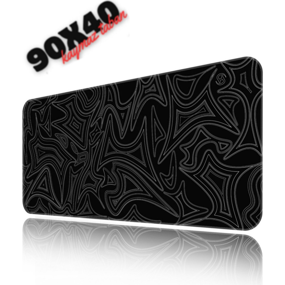 Sarftech Darkblack Speed Hızlı Yüzey Kaymaz Taban Gaming Oyuncu Mouse Pad Oyuncu Gaming Mousepad - 90x40 Mouse Pad Fiyatı