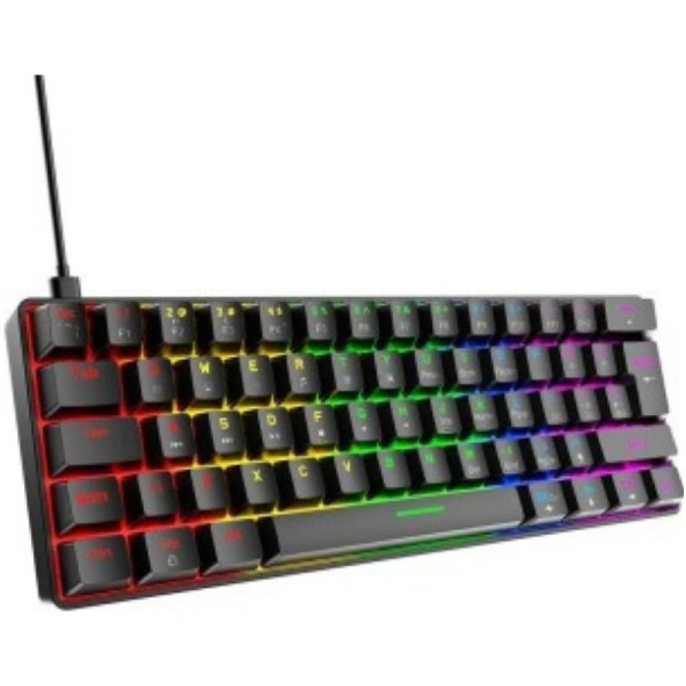 Sarftech T60 Mavi Switch Mekanik Klavye Kablolu Gaming Oyuncu Klavyesi - Siyah Oyuncu Klavyesi Fiyatı