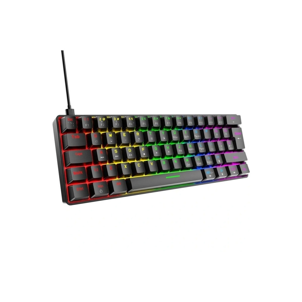 Sarftech T60 Rgb Siyah Mavi Switch Klavye Kablolu Gaming Oyuncu Klavyesi Oyuncu Klavyesi Fiyatı
