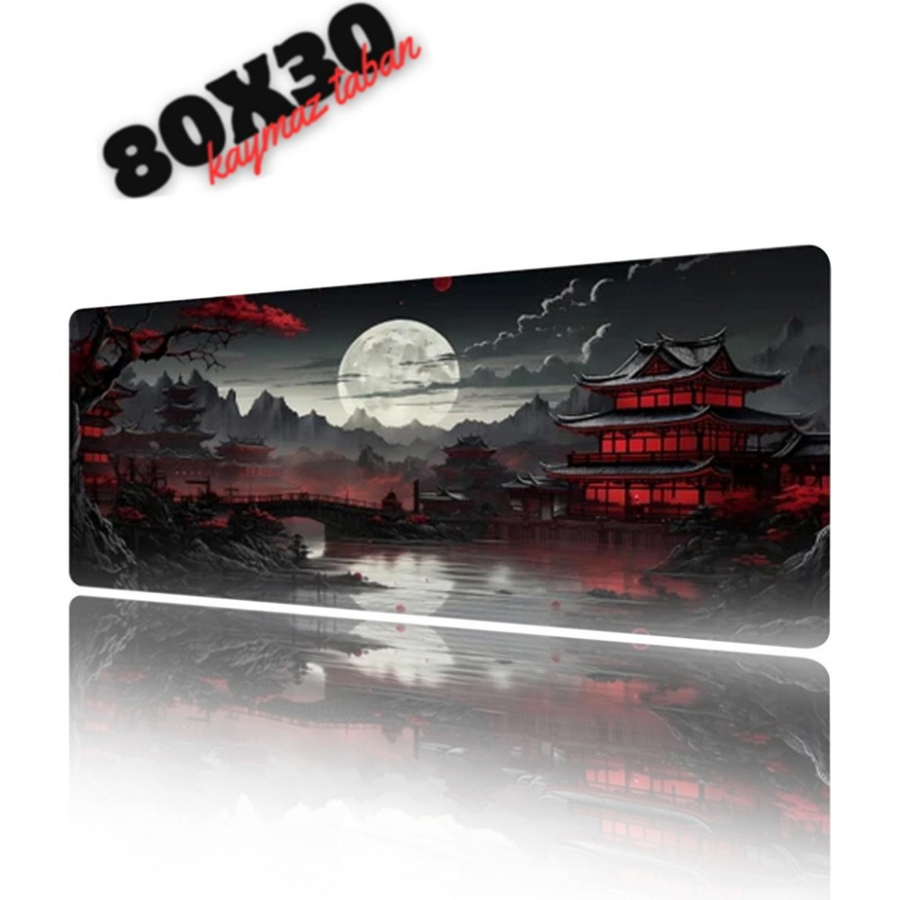 Sarftech Temple Blacknight Speed Hızlı Yüzey Kaymaz Taban Gaming Oyuncu Mouse Pad Oyuncu Gaming Mousepad - 80X30 Mouse Pad Fiyatı