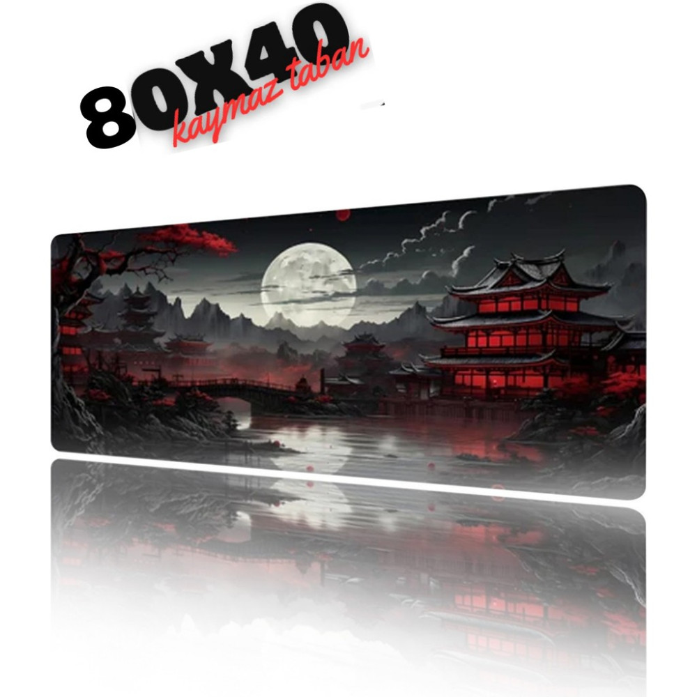 Sarftech Temple Blacknight Speed Hızlı Yüzey Kaymaz Taban Gaming Oyuncu Mouse Pad Oyuncu Gaming Mousepad - 80X40 Mouse Pad Fiyatı