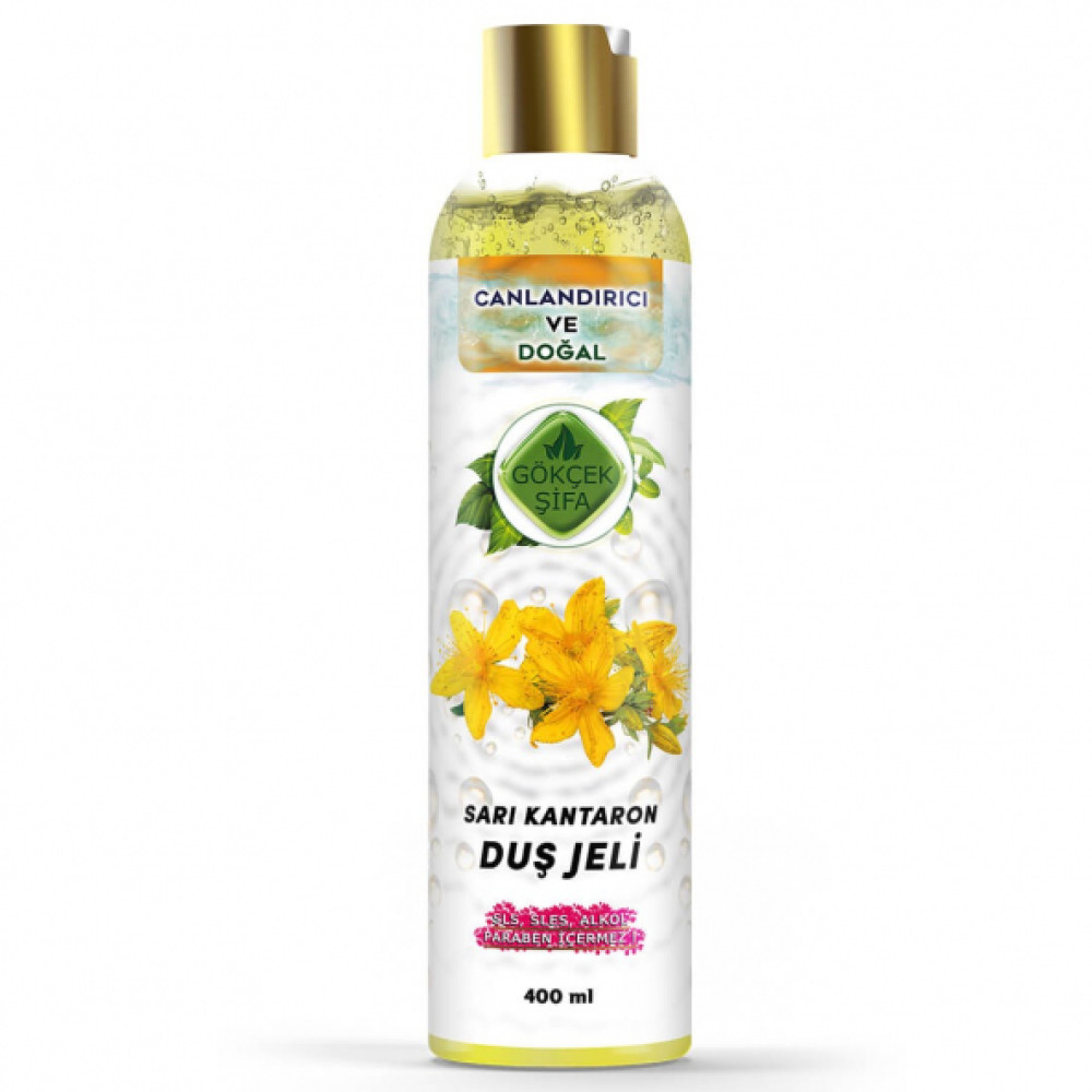 Sari Kantaron Dus Jeli 400 Ml (Sls-Sles-Alkol-Paraben Icermez) Duş Jelleri ve Banyo Köpükleri Fiyatı