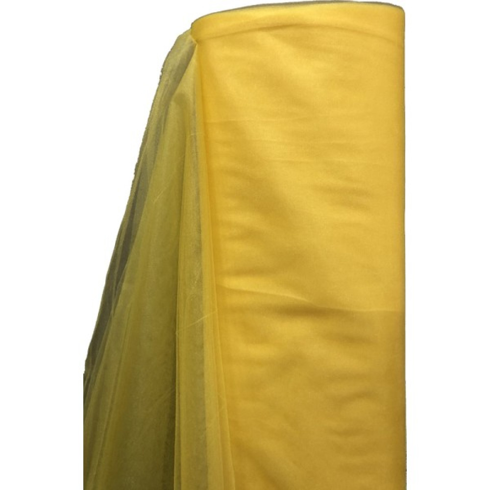 Sarı Kristal Tül (En 3 mt Boy 1 Mt) - 100 x 300 cm Tül Perde Fiyatı