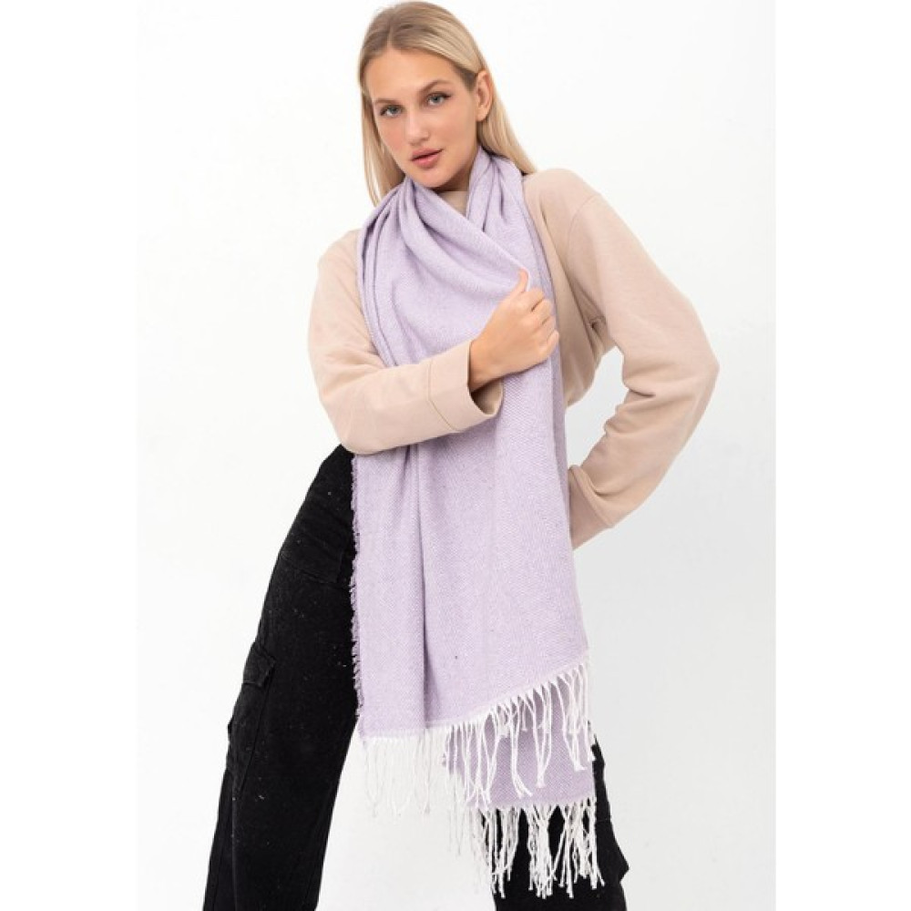 Saria Moda Yumuşak Dokulu Püsküllü Kalın Omuz Şalı Şal / Fular & Eşarp Fiyatı