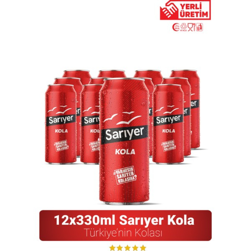 Sarıyer Kola 330ML x 12 Adet Diğer Fiyatı