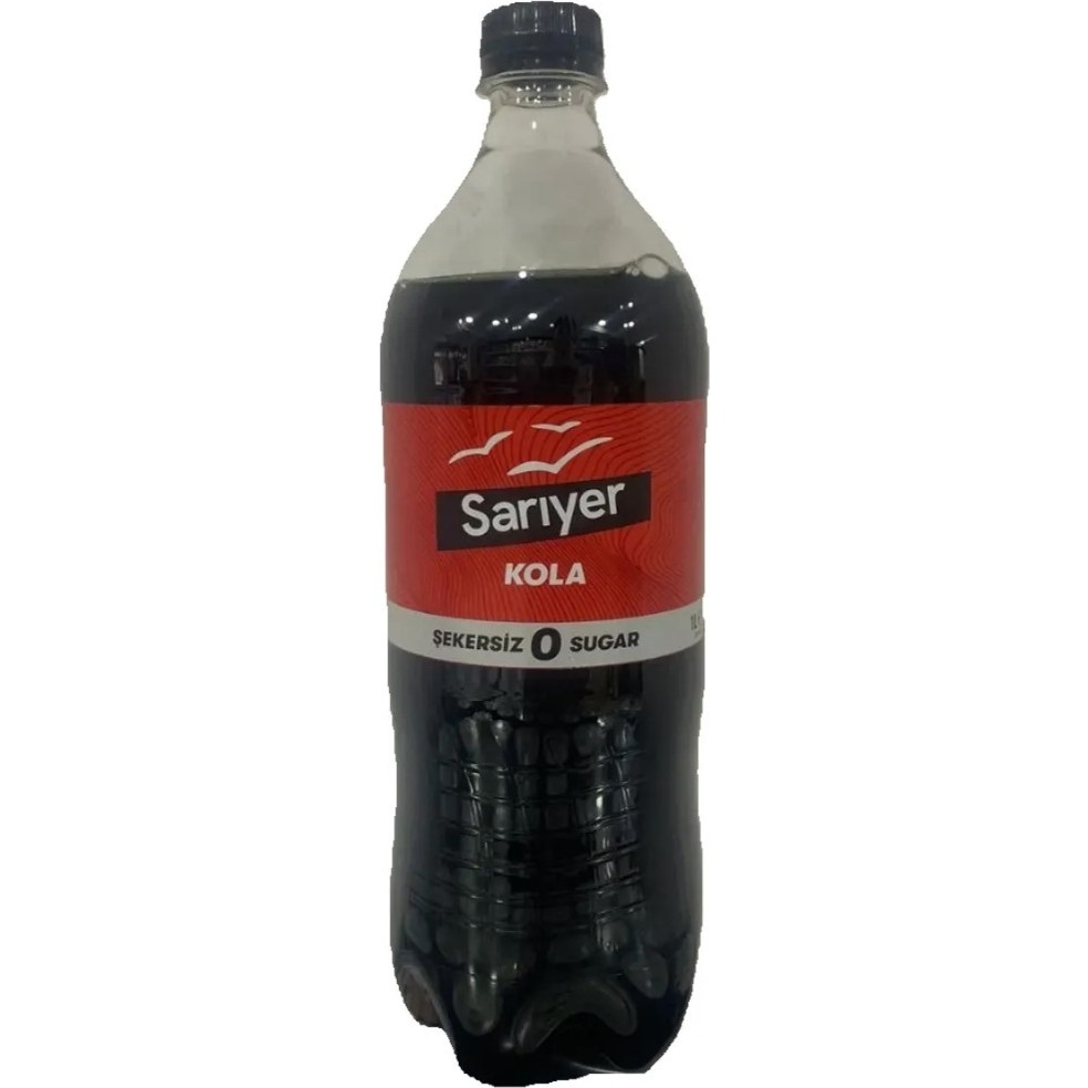 Sarıyer Kola Şekersiz 1 lt 12 Adet Doğal ve Katkısız Ferahlatıcı İçecek Diğer Fiyatı