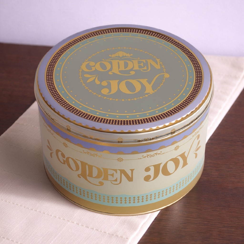 Sarkap Home 3,4 L Golden Joy Yuvarlak Metal Saklama Kutusu 190x120mm - Krem SSD / Solid State Drive Fiyatı