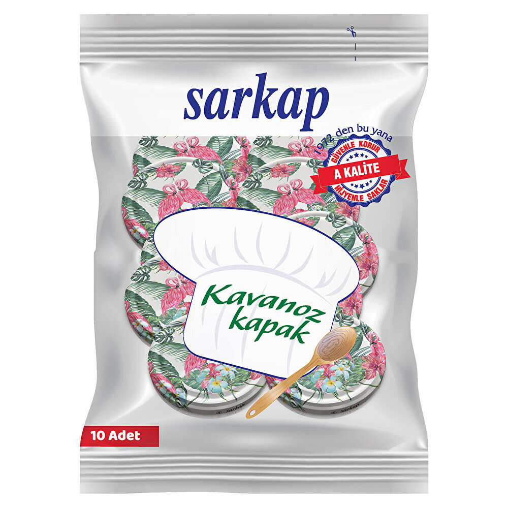 Sarkap Kavanoz Kapağı 10'lu Mutfak Gereçleri Fiyatı