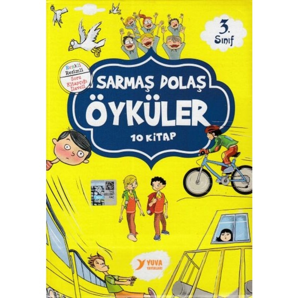 Sarmaş Dolaş Öyküler 3. Sınıf Seti (10 Kitap) Çocuk Masal Fiyatı