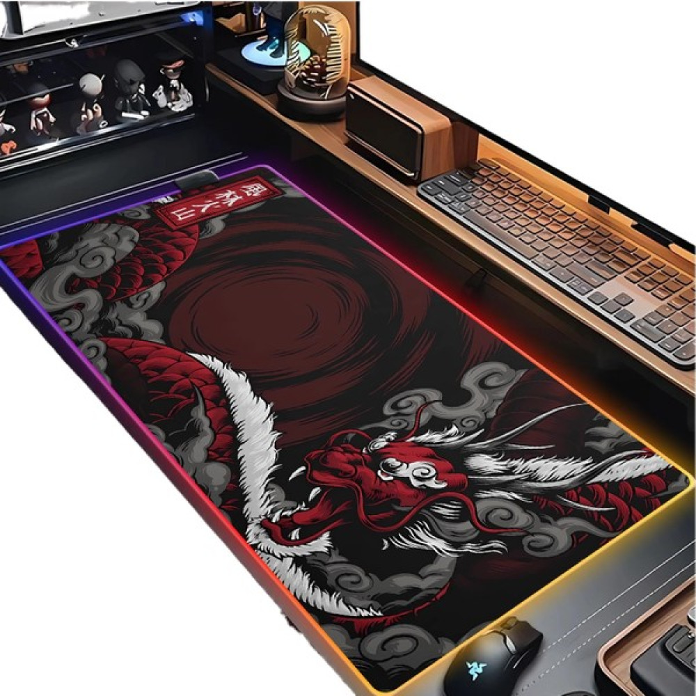 Saror Mouse Pad Oyun Ofisi Klavye Pedi Büyütülmüş Kaymaz Büyük Boy Kirlenmeye Dalı (Yurt Dışından) - Renkli Mouse Pad Fiyatı