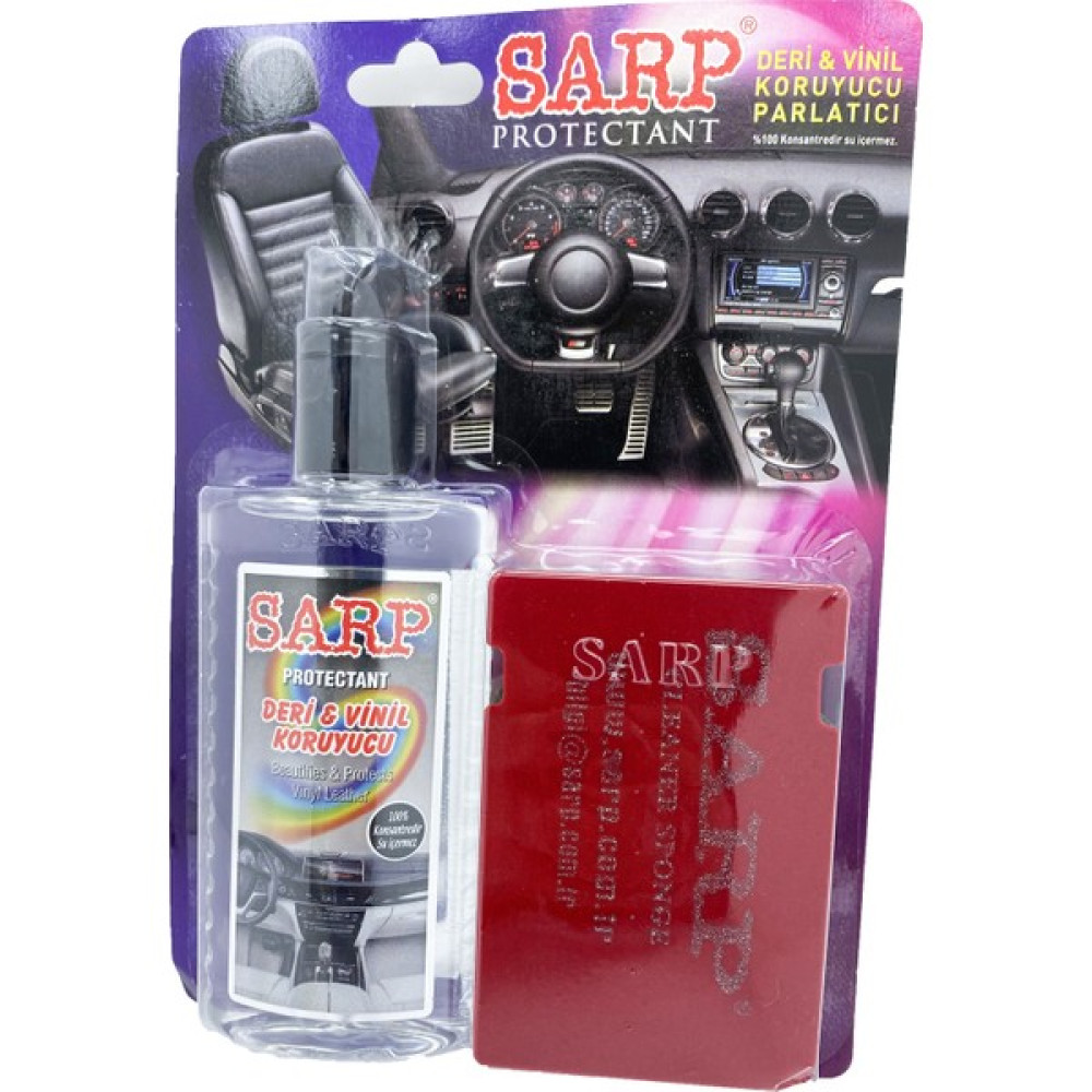 sarp Badem Yağı Deri ve Vinil Koruyucu Parlatıcı Protectant Set Torpido Bakımı Fiyatı