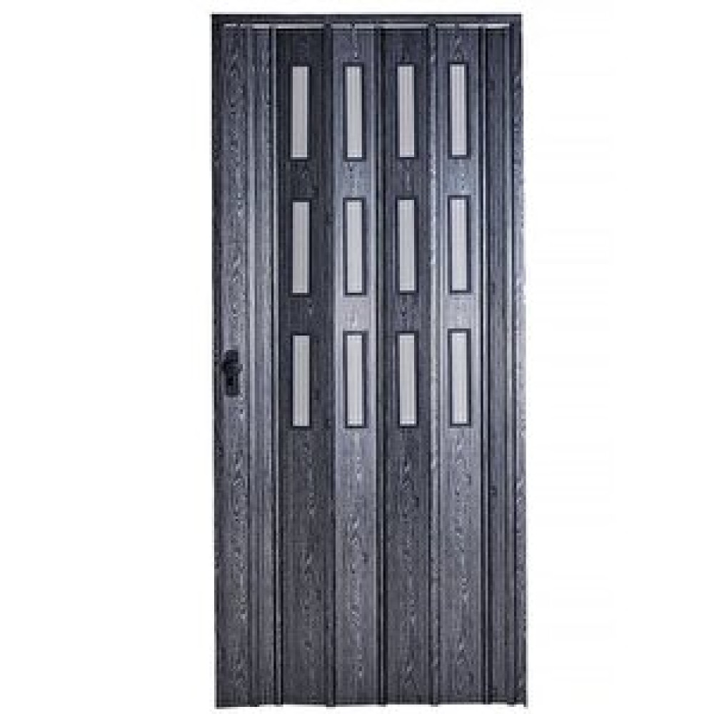 Sarpaş Akordiyon Kapı 72x230 Karaağaç Camlı 12 Mm Katlanır Akordeon Pvc 72x230 cm Oto, Bahçe, Yapı Market Fiyatı
