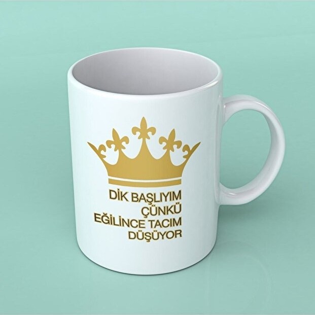 Sartre Art Dik Başlıyım Kupa Bardak - 1 Adet - 330 ml Fincan / Bardak / Kahve Takımı Fiyatı