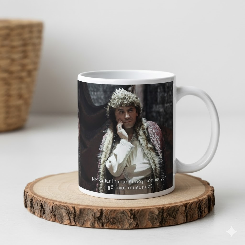 Sartre Art "prens Dizi" Replikler Kupa Bardak - 001 - Beyaz - 330 ml Fincan / Bardak / Kahve Takımı Fiyatı