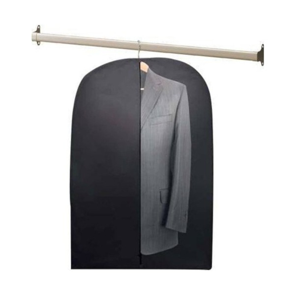 Sas Fermuarlı Elbise Koruyucu , Ceket , Takım Elbise , Giysi Kılıfı Siyah 5 Adet 63X100 cm S- 096 - 5'li Hurç Fiyatı