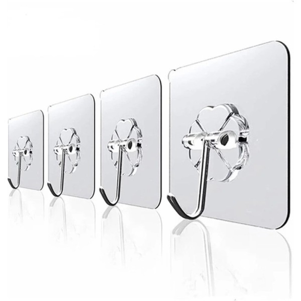 Sas Haus Askı Askılık 10 Adet Güçlü Şeffaf Duvar Askısı Askılığı Yapışkan Vantuz Kanca Mutfak Banyo Aksesuar Sticker Banyo Askılık Fiyatı
