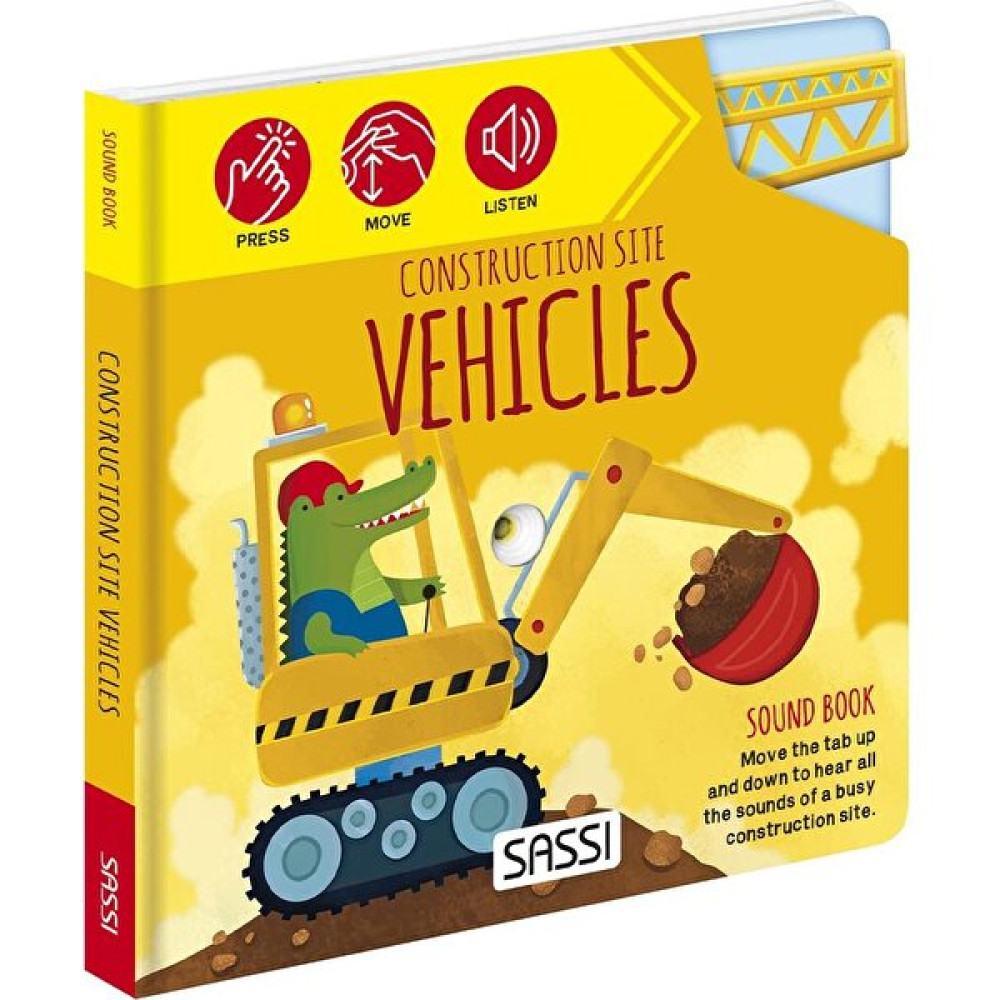 Sassı Constructıon Sıte Vehıcles - Sound Book Yabancı Dil Kitapları Fiyatı
