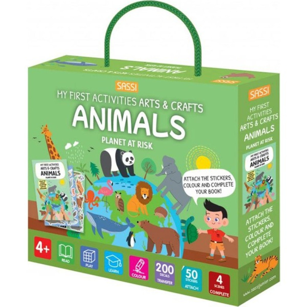 Sassı My Fırst Actıvıtıes Arts And Crafts - Anımals Oto Boyaları Fiyatı