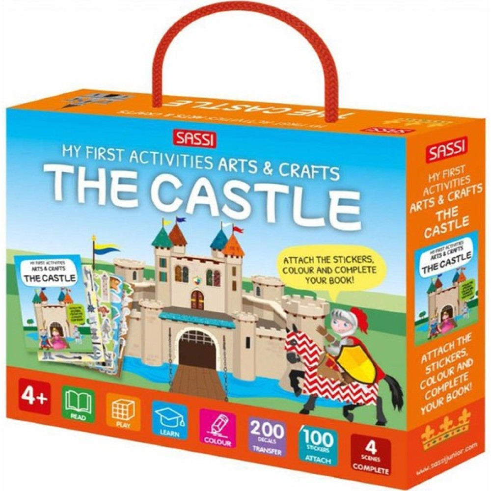 Sassı My Fırst Actıvıtıes Arts And Crafts - The Castle Oto Boyaları Fiyatı