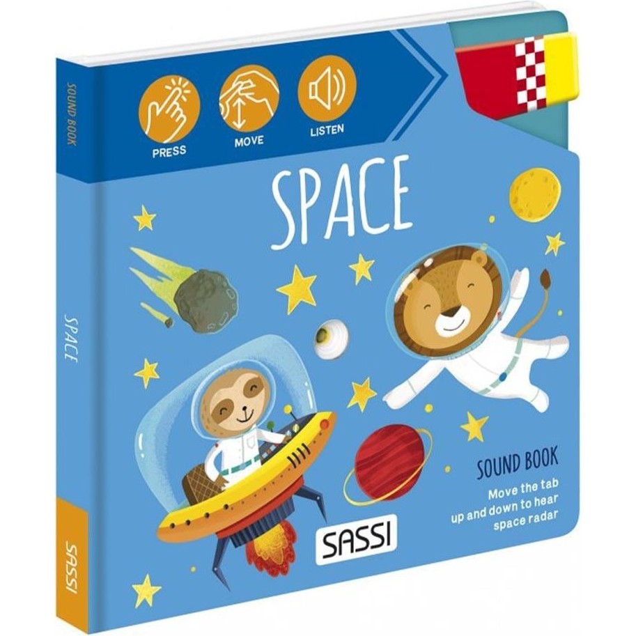 Sassı SASSI Sound Books - Space Ester Tome 10 Sayfa Ciltsiz Kitap Eğlenceli Öğrenme Özelliği Diğer Fiyatı