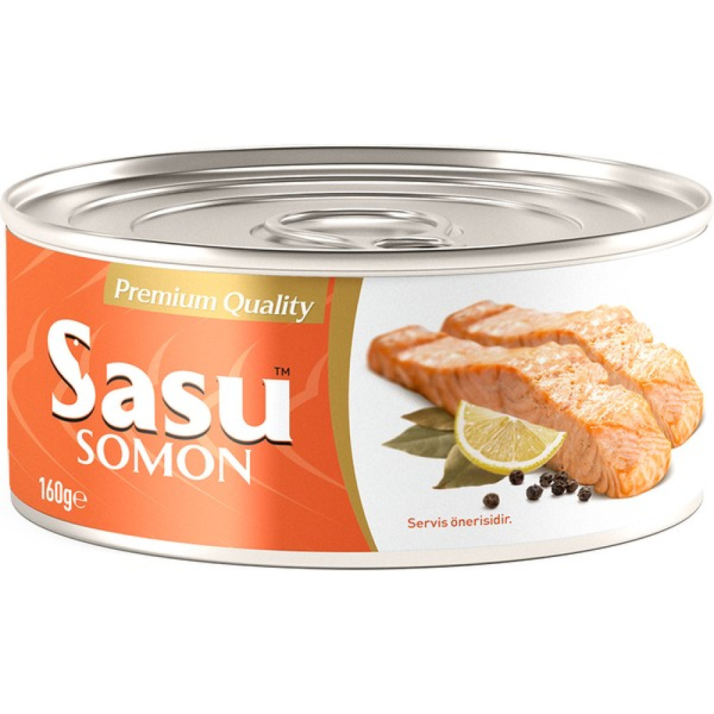 Sasu Norveç Somon Balığı 160G Bütün Dilim Konserve Fiyatı
