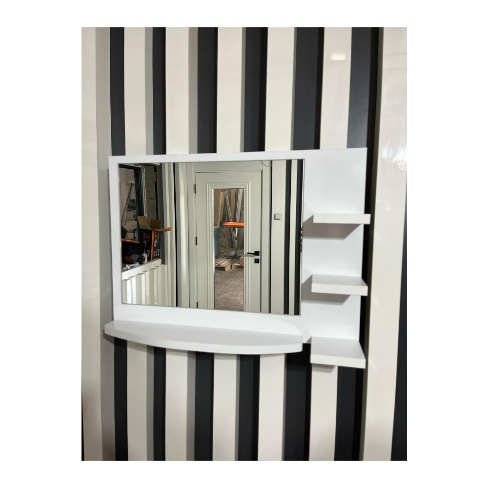 SatıBazarı Dresuar 60x45 Banyo Aynası Antre Aynası Raflı Banyo Aynası Fiyatı