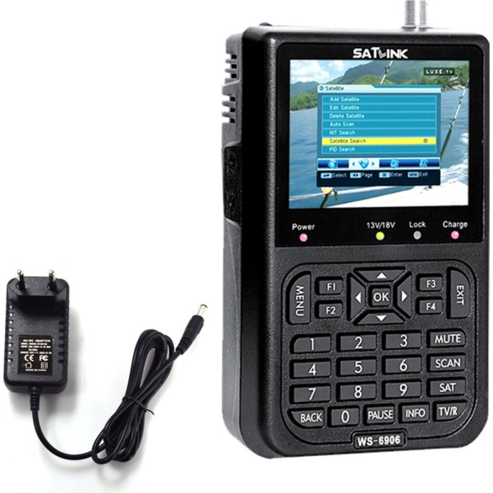 Satlink Ws6906 3.5 inç LCD Ekran Dijital Uydu Sinyal Bulucu - Siyah (Yurt Dışından) Uydu Alıcısı Aksesuarları Fiyatı
