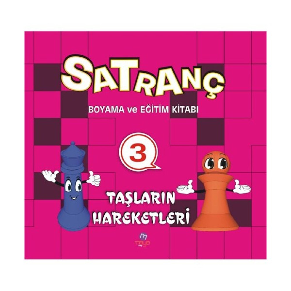 Satranç Boyama Kitabı 3-Kolektif Aktivite & Eğitici Kitaplar Fiyatı