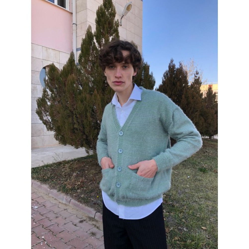 Saturn Clothing Kurt Cobain Mtv Hırkası, Erkek Hırkası, Oversize Hırka, Triko Hırka Erkek Hırkalar Fiyatı