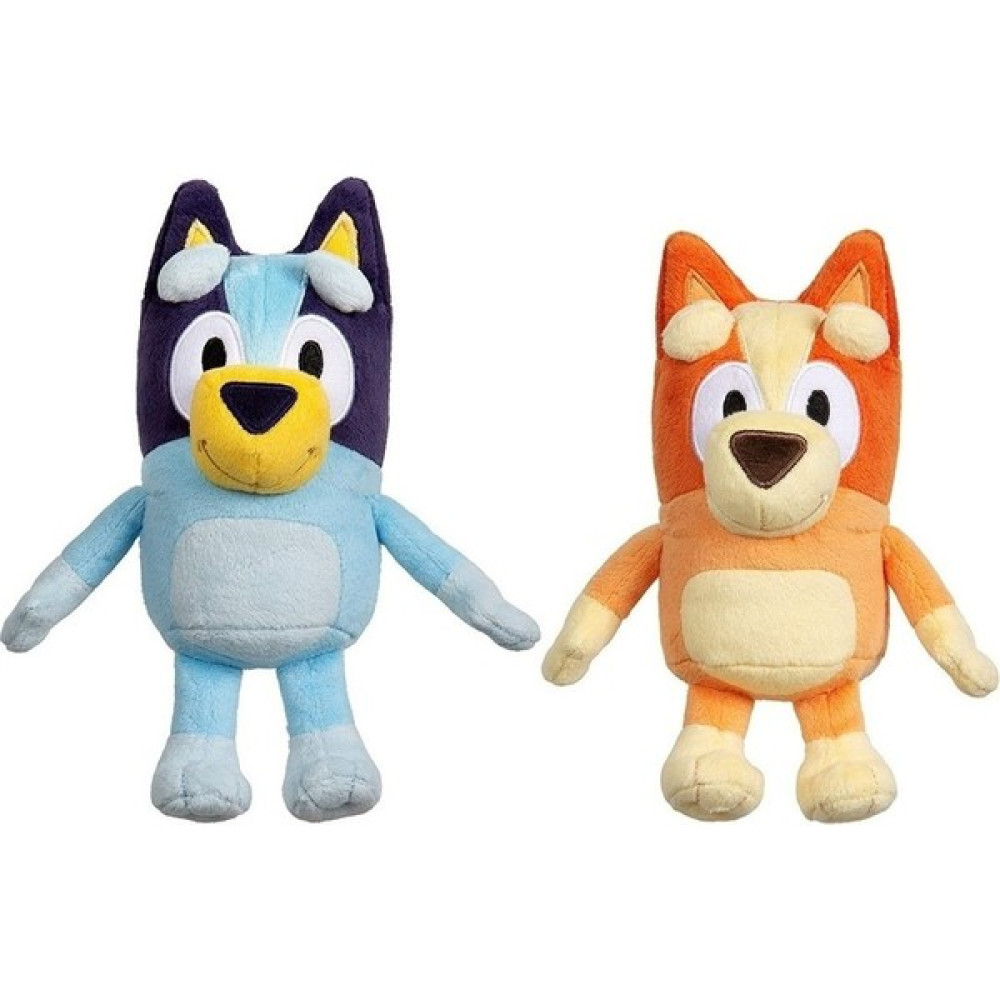 Saturnus 2'li Bluey & Bingo Peluş Oyuncak Paketi, 25 Cm (Yurt Dışından) - Beyaz - Beyaz Peluş Oyuncaklar Fiyatı