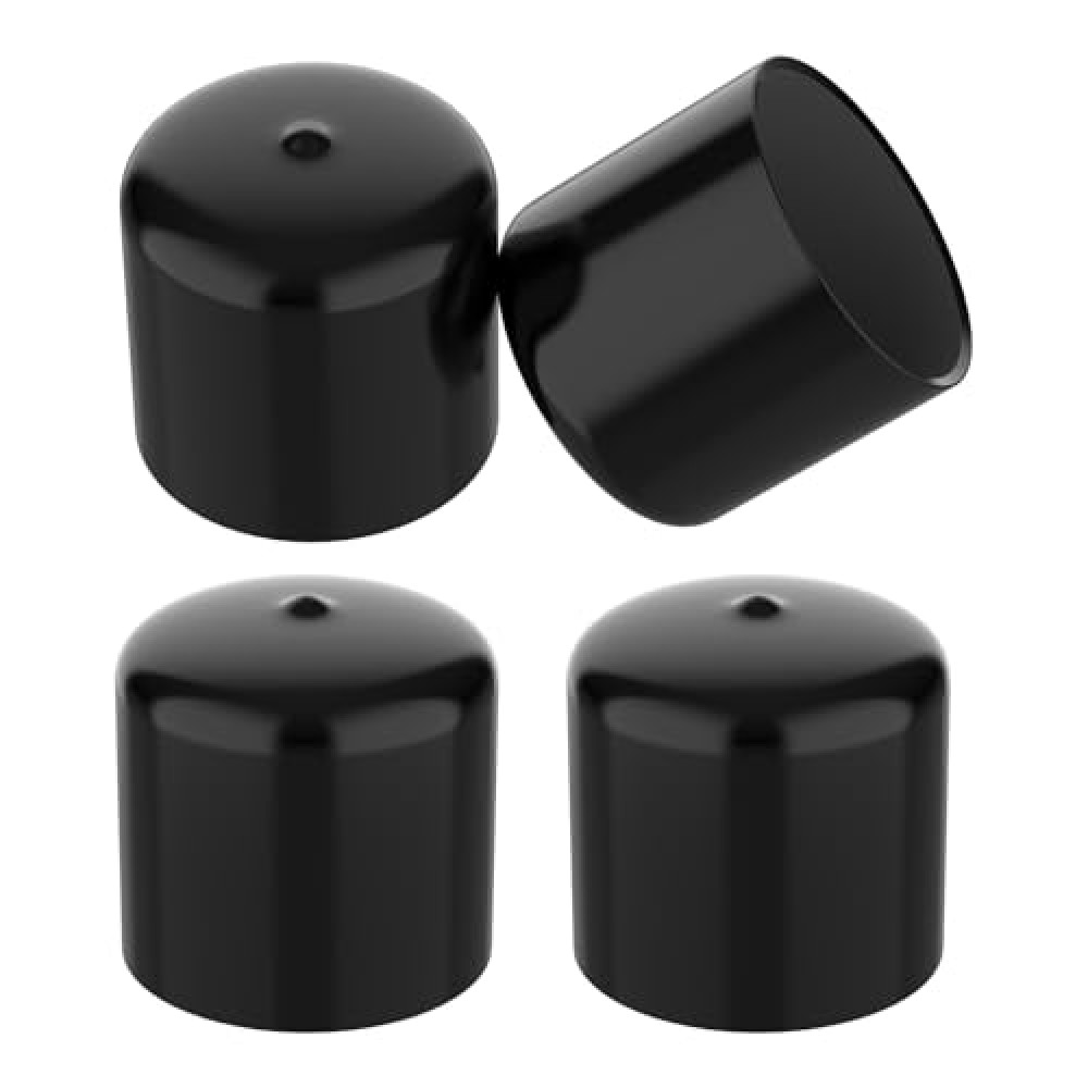 SATUY 1.98-Inch Bearing Bars Cover, 4 Pcs Rubber Bearing Protector, Trailer Bearing Dust Cover for Bearing Dust Protector Replacement