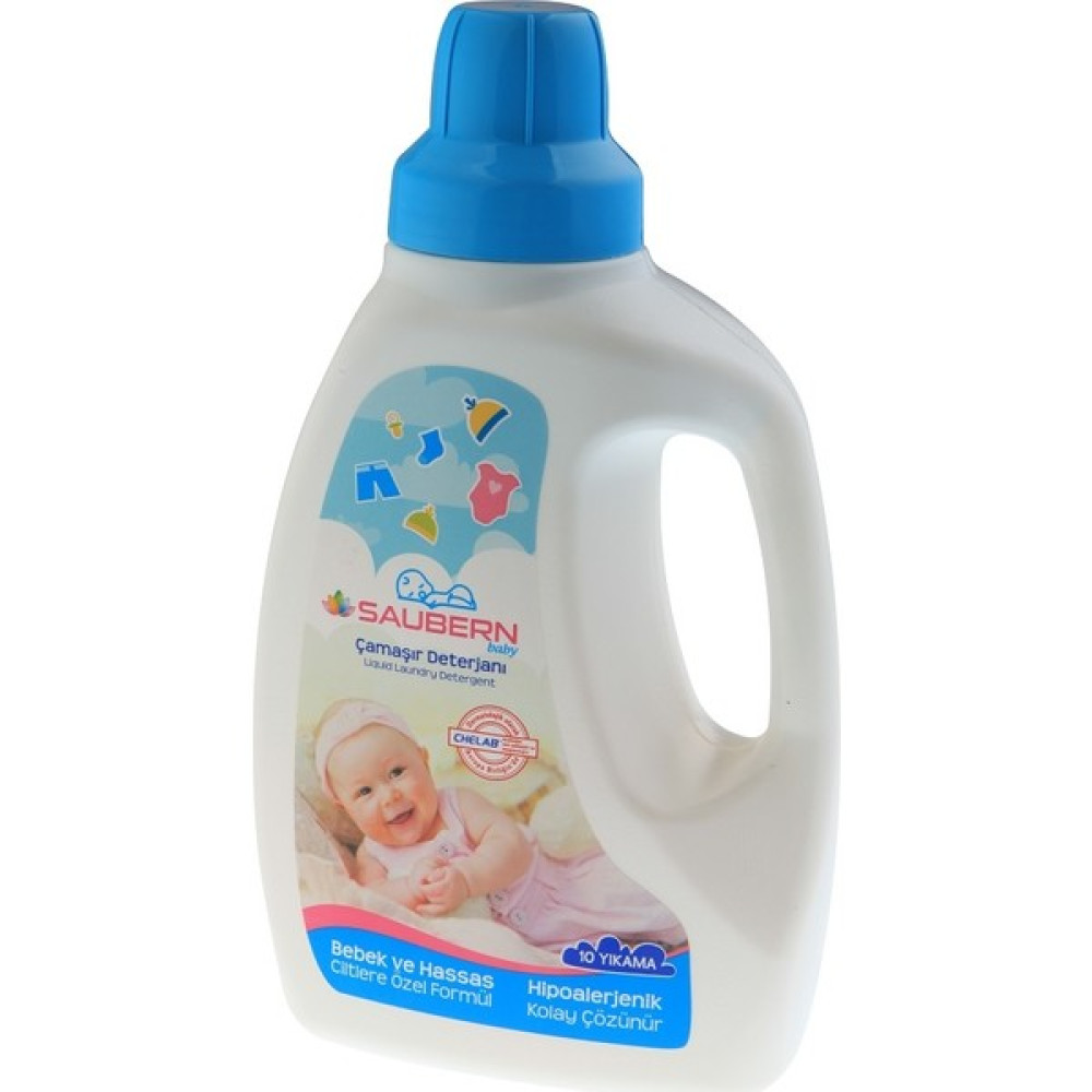 Saubern Sıvı Bebek Çamaşır Deterjanı 750 ML Hipoalerjenik Çamaşır Yıkama Fiyatı