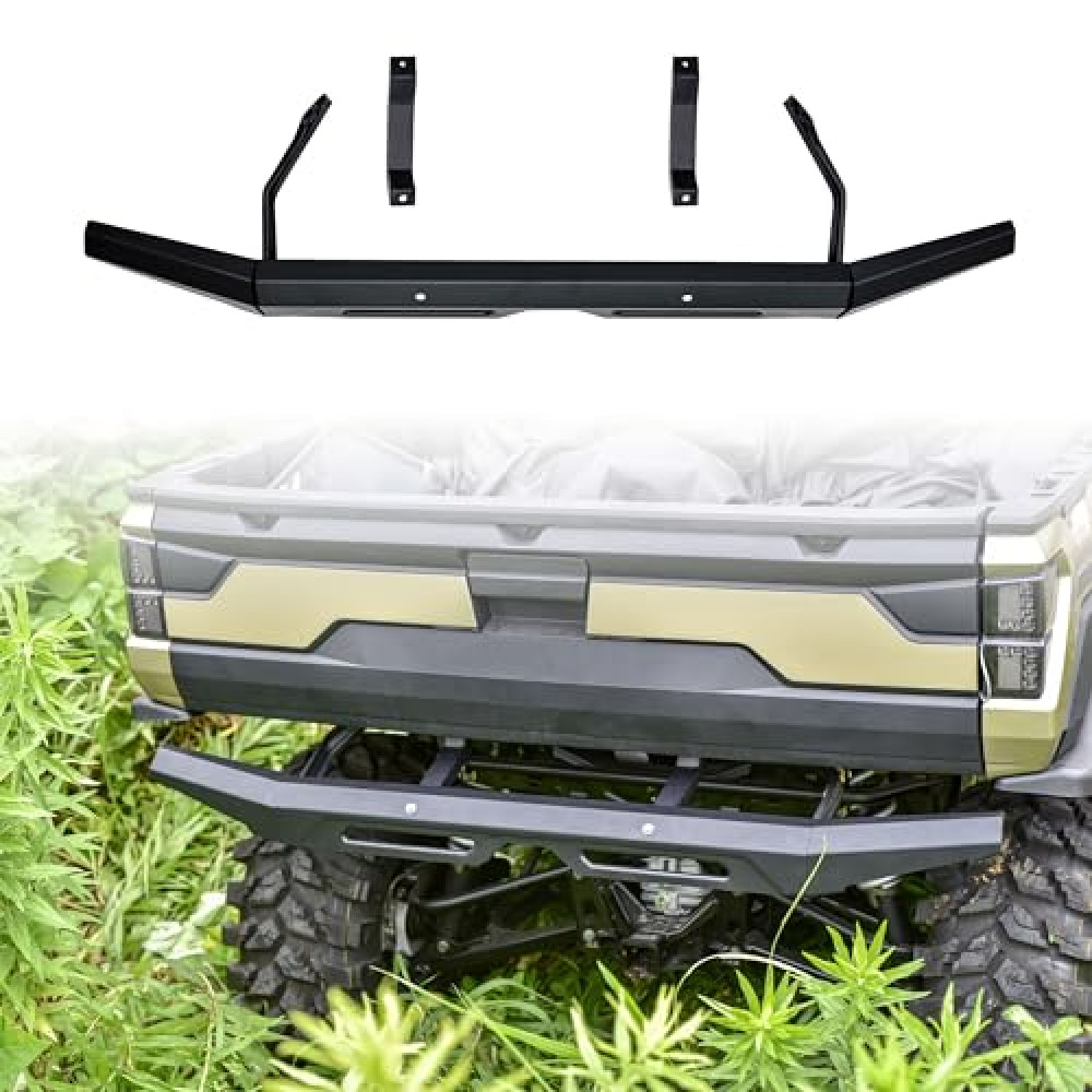 SAUTVS Ranger XP 1000 Rear Bumper 2018-2025, Rear Brush Guard Protector for Polaris Ranger 1000 / XP/Crew 2018-2024 2025 Accessories, Replace #2882529