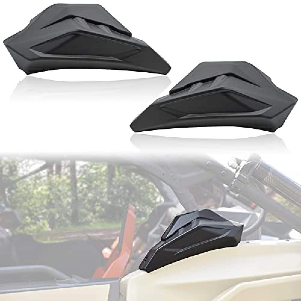 SAUTVS Rear Cage Trim Plastic Cover for Maverick X3, C Pillar Protection Shield Guard Plate for Can Am Maverick X3 / X3 Max 2017-2025 Accessories (2PCS, Replace #705010335, 705010336)